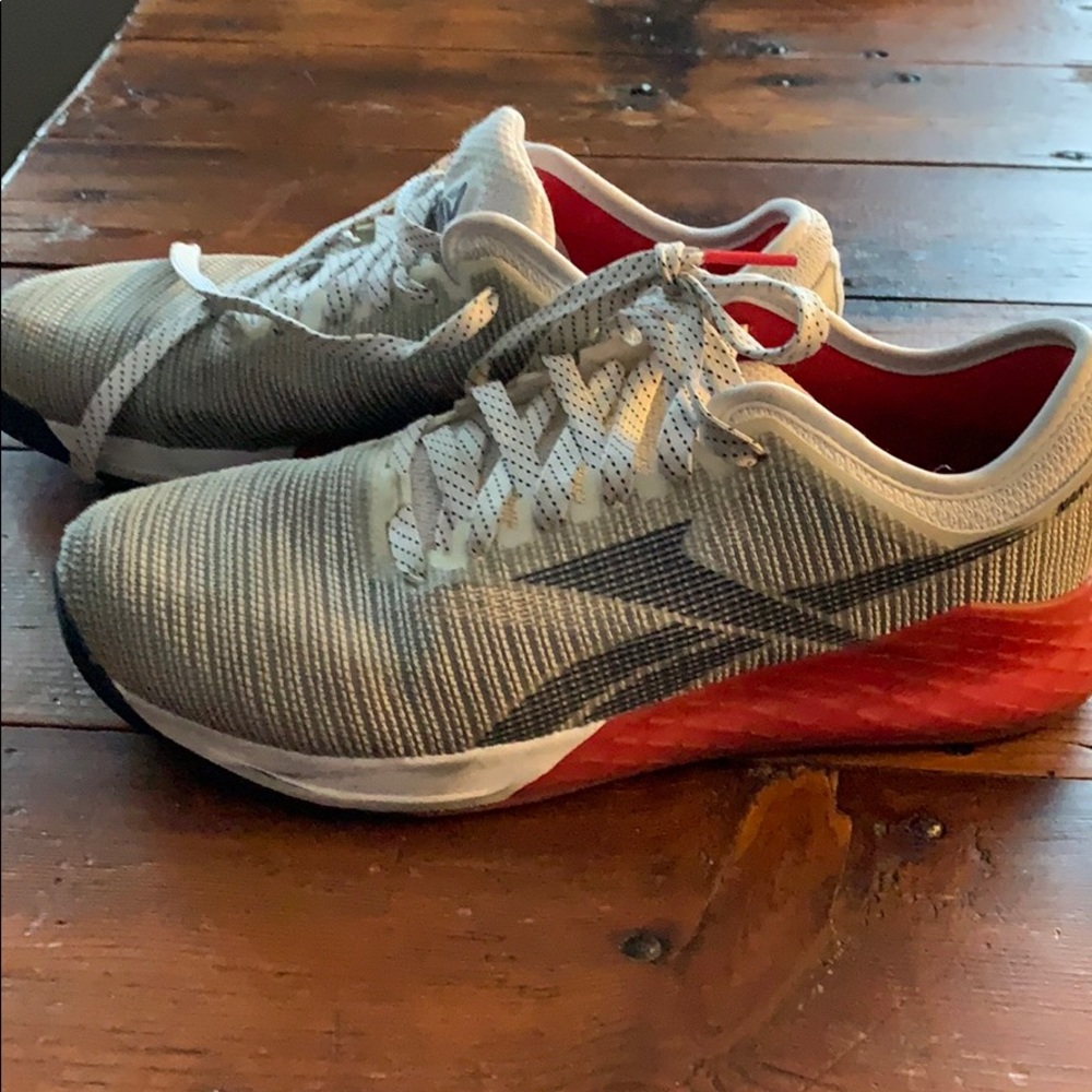 Reebok Nano 9.0 - Men's - White / Red REEBOK